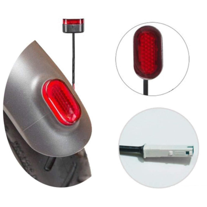 For Xiaomi Mijia M365 Scooter Rear Fending Plate Tail Light