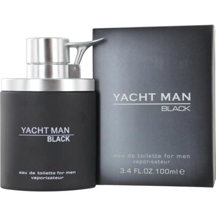 Yacht Man Black Edt Spray By Myrurgia For Men - 100 Ml