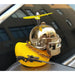 Yellow Duck With Helmet Car Interior Decoration