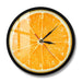 Nz Local Stock-fruit Orange Wall Clock