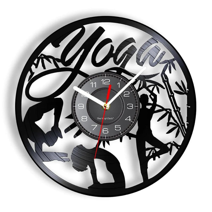 Yoga Quotes Wall Clock