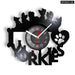 Yorkie Vinyl Record Wall Clock