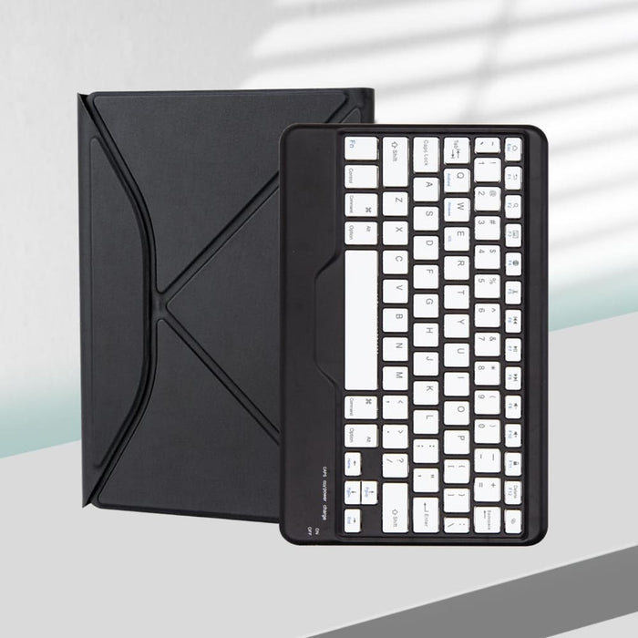 Z098b Pen Slot Bluetooth Keyboard Leather Tablet Case