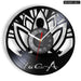 Zen Gymnastics Vinyl Record Wall Clock