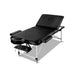 Zenses 3 Fold Portable Aluminium Massage Table - Black