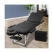 Zenses 3 Fold Portable Aluminium Massage Table - Black