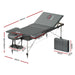 Zenses Massage Table Portable Aluminium 2 Fold Massages Bed