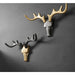 Zinc Alloy Deer Wall Hook For Clothes Hats Coats Keys