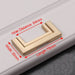 Zinc Alloy Tatami Hidden Wardrobe Handles Cupboard Pulls