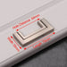 Zinc Alloy Tatami Hidden Wardrobe Handles Cupboard Pulls