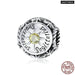 Zodiac Star Sign 925 Sterling Silver Charm Beads Fit