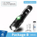 Zoomable High Power Led Flashlight With Usb Charger