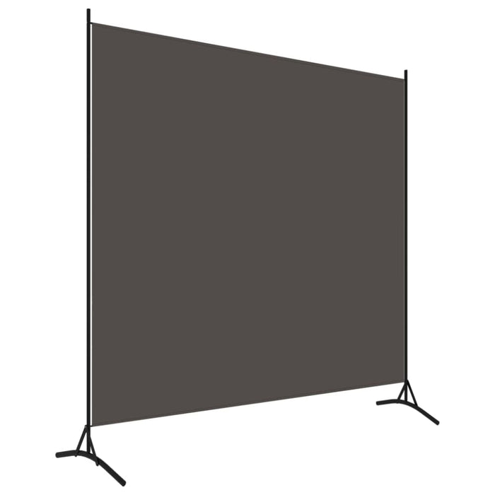 1 Panel Room Divider Anthracite Gl18