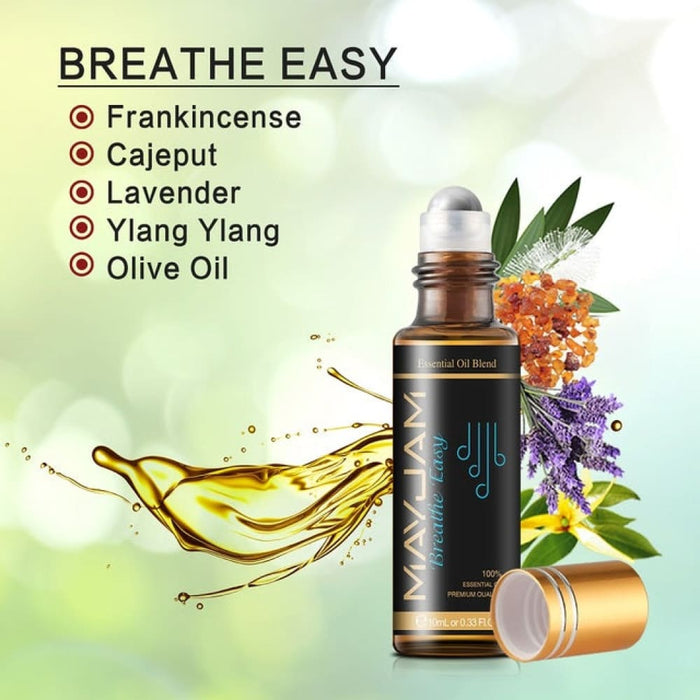 10ml Roller Fragrance Oils Mosquito Repellent Breathe Easy