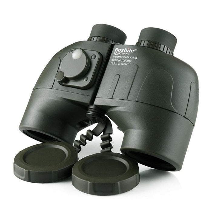 10x50 Powerful Rangefinder Compass Waterproof Binoculars