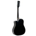 12-string Acoustic Guitar With Eq - Black