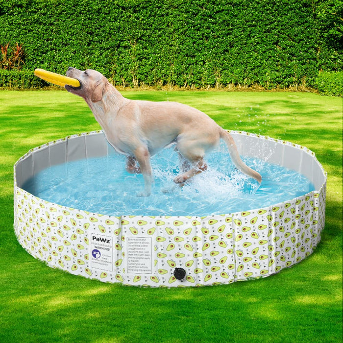 Goslash Picks 120cm Pet Dog Swimming Pool Cat Portable