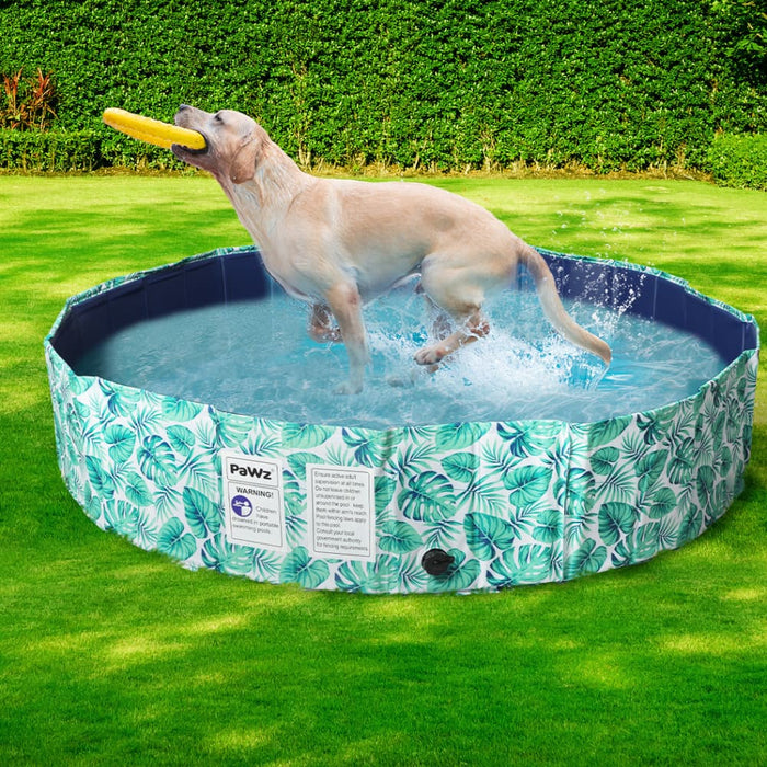 Goslash Picks 120cm Pet Dog Swimming Pool Cat Portable