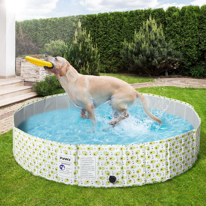 Goslash Picks 120cm Pet Dog Swimming Pool Cat Portable