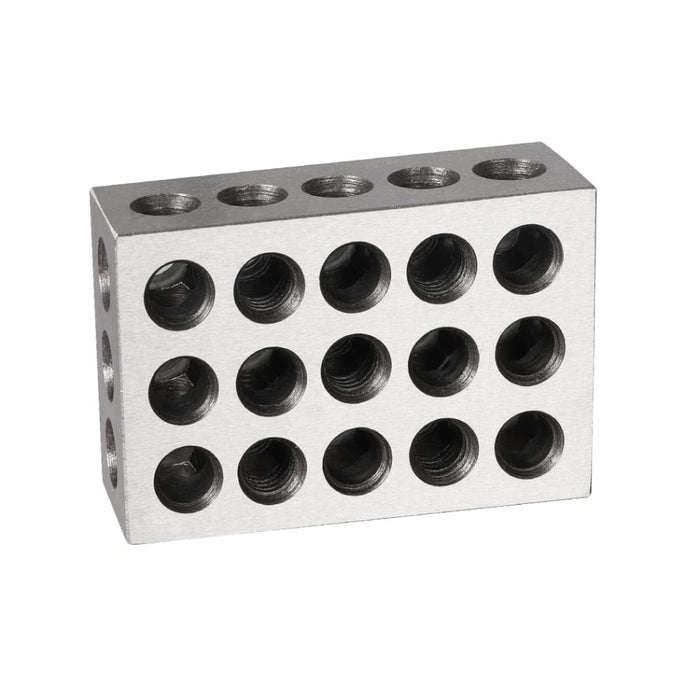 123 Block Set 1-2-3 Blocks 23 Holes Machinist Metalworking