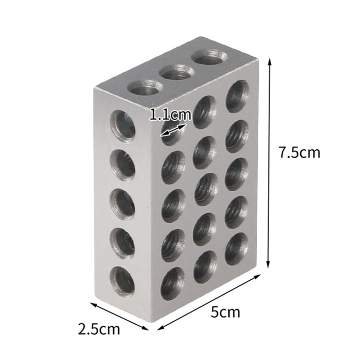 Goslash Picks 123 Block Set 1-2-3 Blocks 23 Holes Machinist