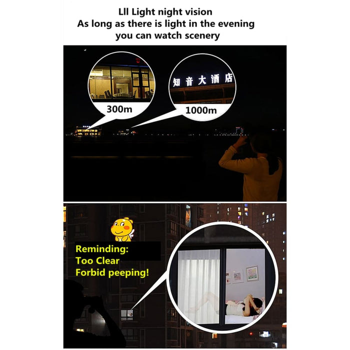 13x50 Waterproof Powerful Night Vision Telescope