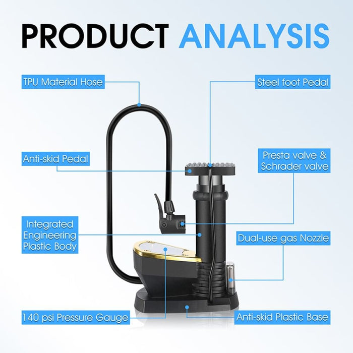 140psi High Pressure Pump With Accurate Guage