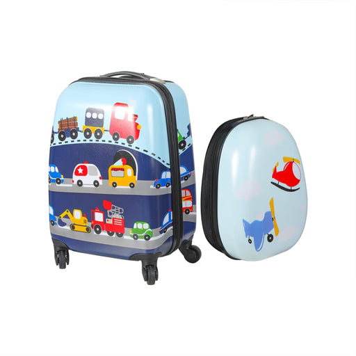 Goslash Picks 16’’13’’ 2pcs Kids Luggage Set Travel