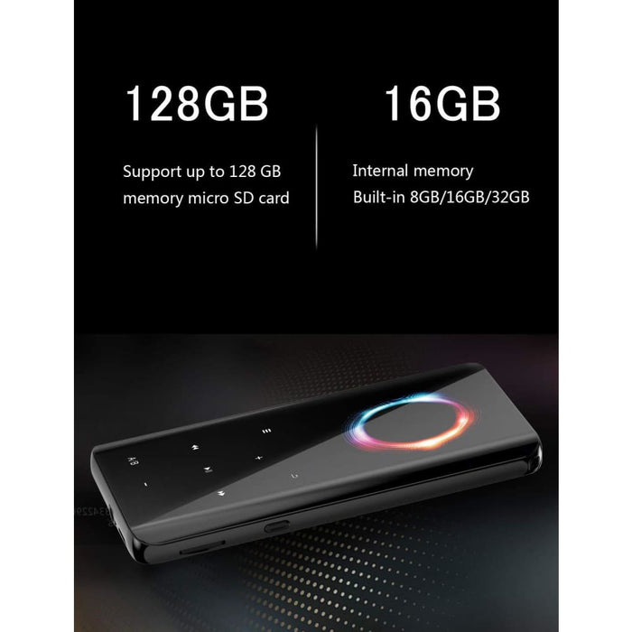 Mp4 8gb 16gb 32gb Music Player With Bluetooth Touch Key Fm