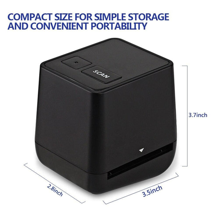 17.9 Mega Pixels Protable Negative Film Scanner Converter