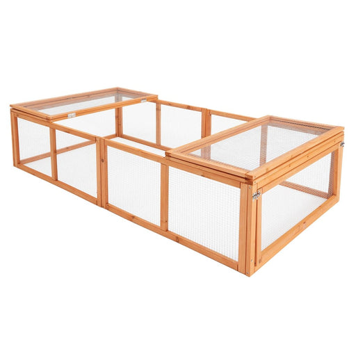 180 x 90 48cm Chicken Coop Run Extension Rabbit Hutch Cage