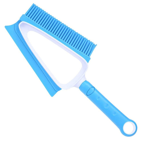 2-in-1 Effcient Pet Hair Remover Rubber Brush For Dogs Cats