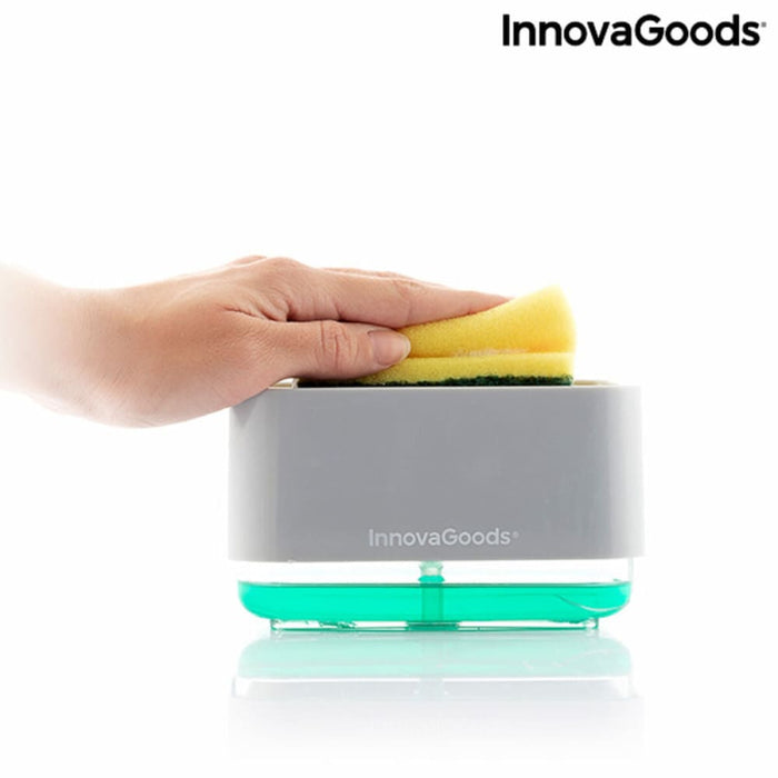 2-in-1 Soap Dispenser For The Kitchen Sink Pushoap