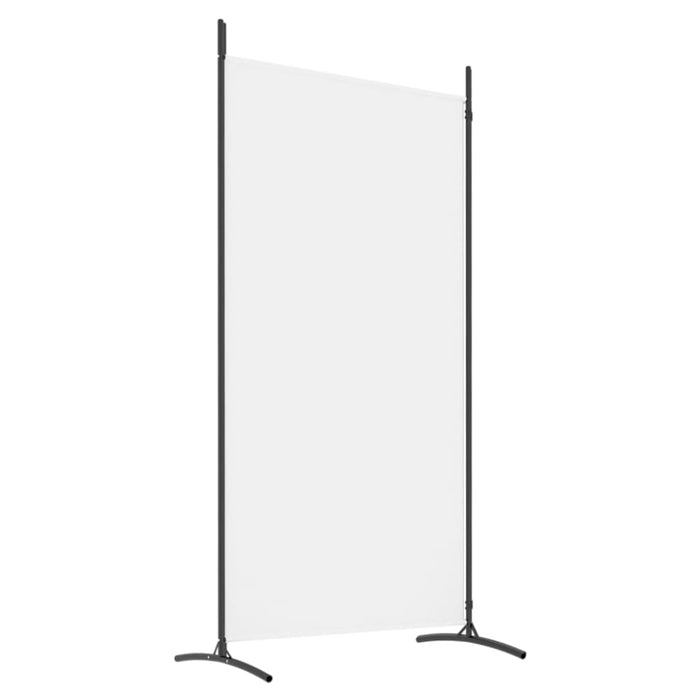 2-panel Room Divider White 175x180 Cm Fabric Tpbxpn