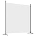 2-panel Room Divider White 348x180 Cm Fabric Tpbxia