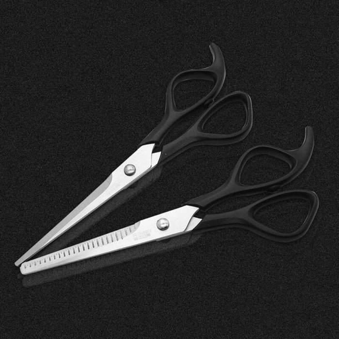 2 Pcs Professional Stainless Steel Scissors Thinning Shears