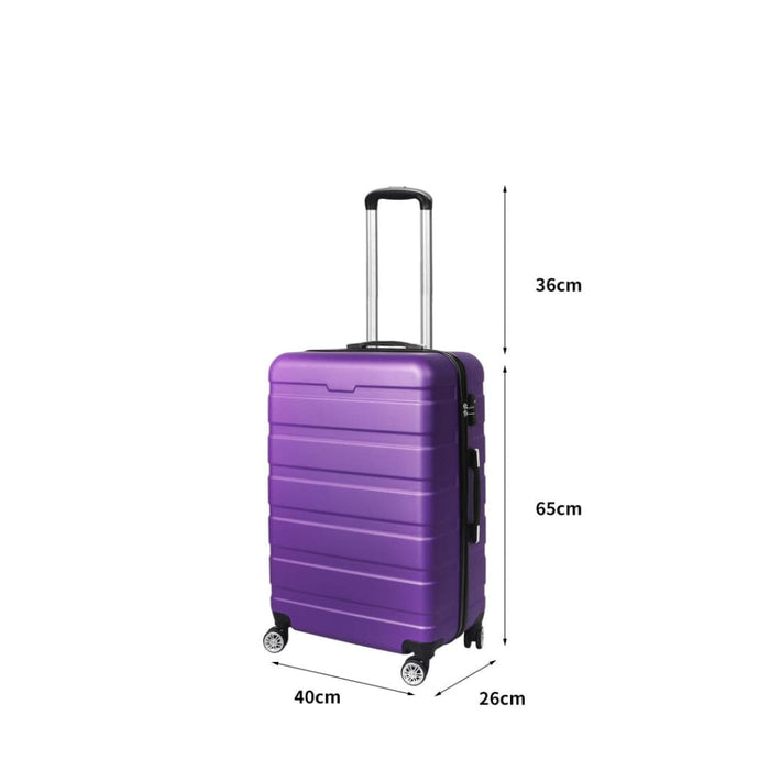 Goslash Picks 24’ Luggage Suitcase Trolley Travel Packing