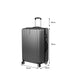 28’ Luggage Suitcase Code Lock Hard Shell Travel Carry