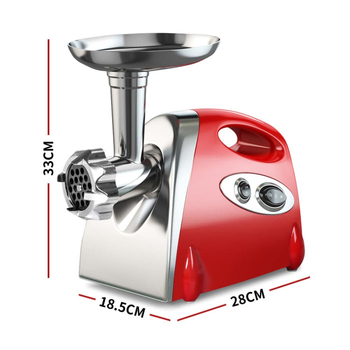 2800w Electric Meat Grinder Mincer Sausage Filler Kibbe