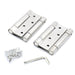 2pcs 4 Inch Single Double Spring Door Rebound Hinge