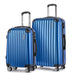 2pcs Luggage Trolley Set Travel Suitcase Hard Case Carry