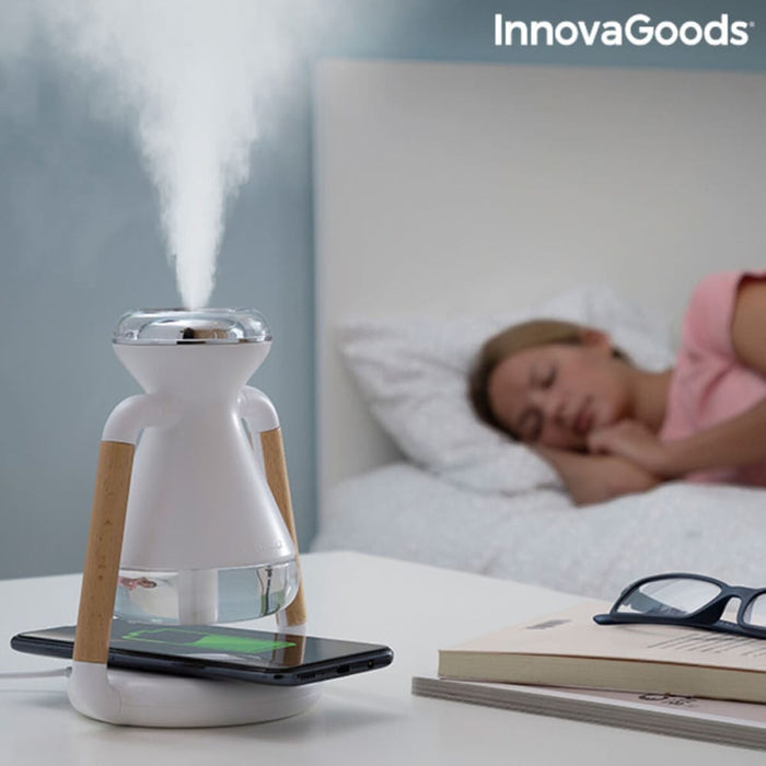 3-in-1 Wireless Charger Aroma Diffuser And Humidifier