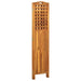 3 Panel Room Divider Solid Acacia Wood Gl5811