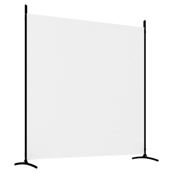 3-panel Room Divider White 525x180 Cm Fabric Tpbxin