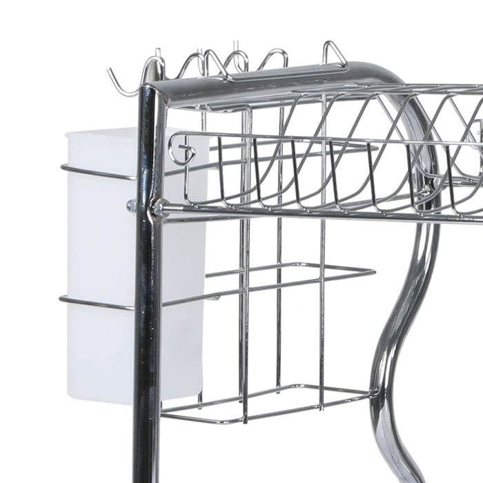 Goslash Picks 3 Tier Stainless Steel Dish Rack Drainer Tray