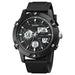 3 Time Display Digital Sport Wristwatch