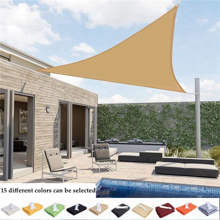 300d Outdoor Awnings Sand Yellow Polyester Waterproof Sun