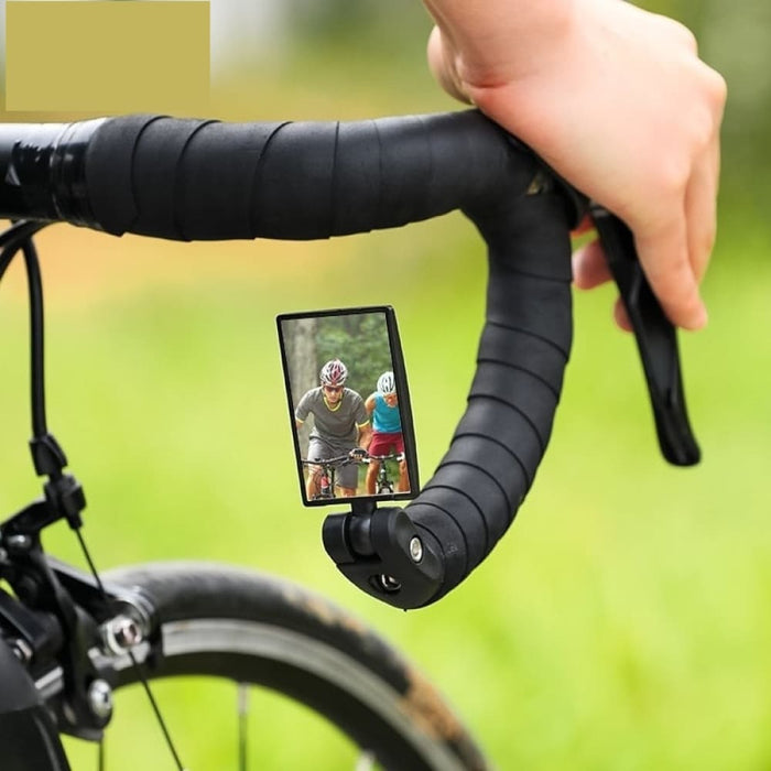 360 Degree Rotatable Bicycle Rearview Mirror With Back