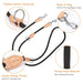 360° Swivel No Tangle Hands-free Nylon Strong Adjustable