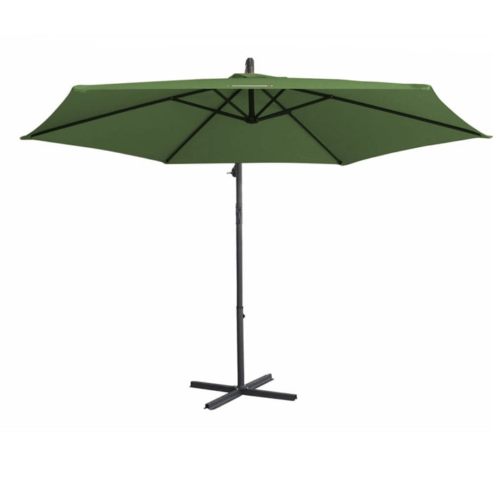 3m Outdoor Umbrella Cantilever With Protective Cover Patio